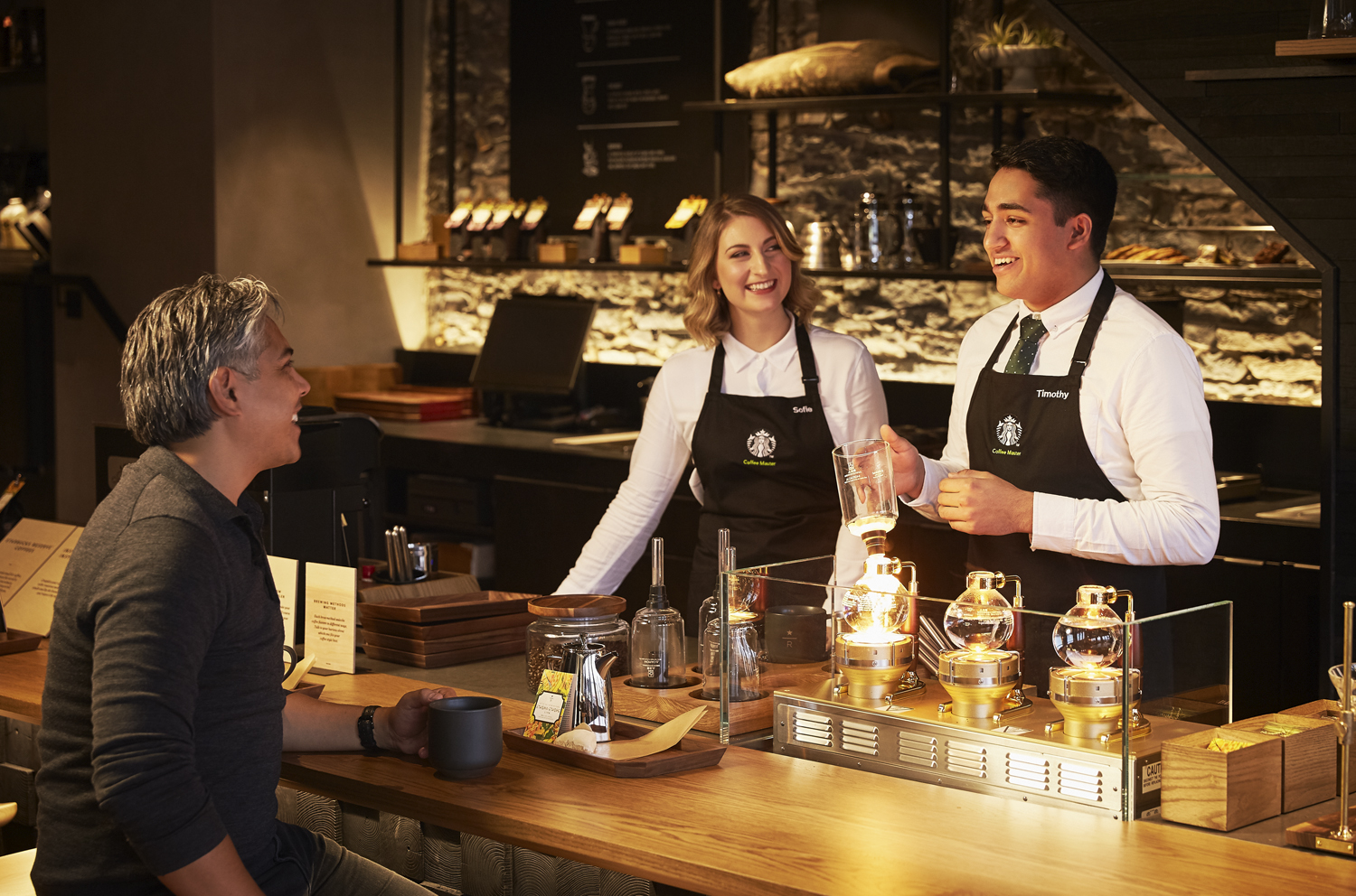 Studio141 inc portfolio Starbucks reserve coffee bar still