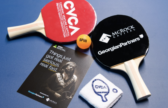 Studio 141 inc portfolio CVCA ping pong event