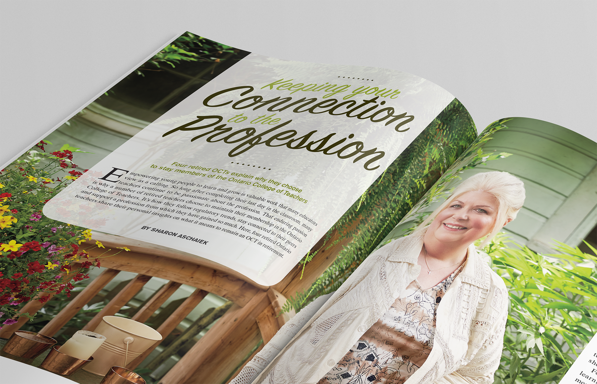 Studio 141 inc portfolio OCT Professionally Speaking magazine