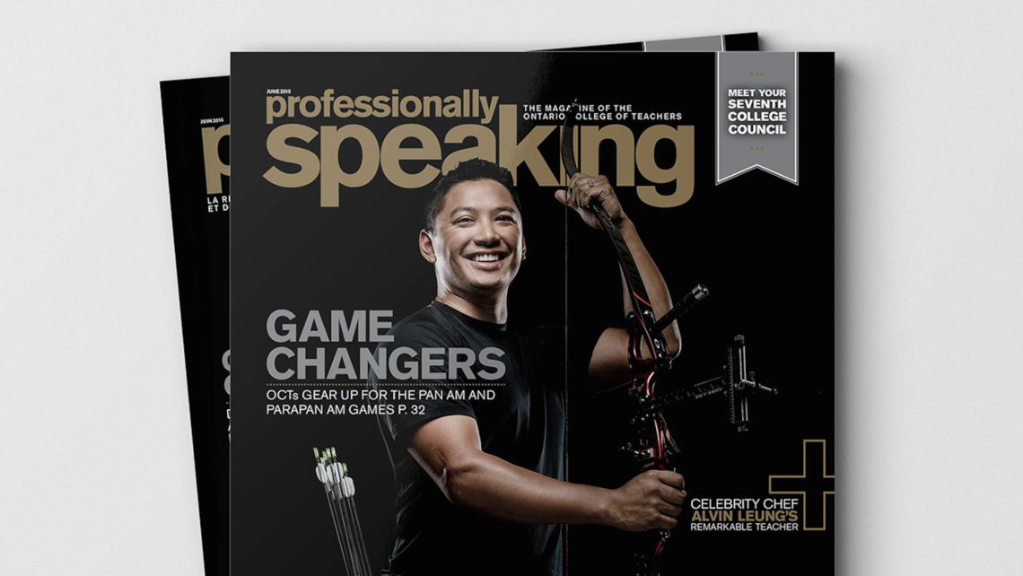 Studio 141 inc portfolio OCT Professionally Speaking magazine