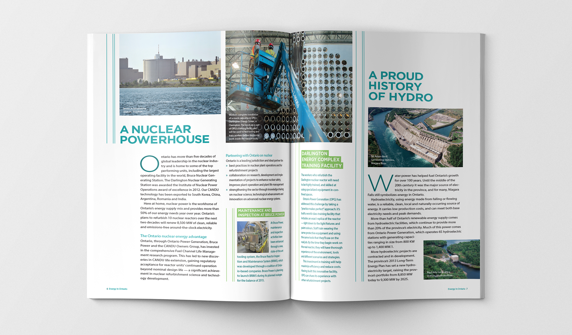 Studio 141 inc portfolio Ontario Ministry of Energy Energy in Ontario publication