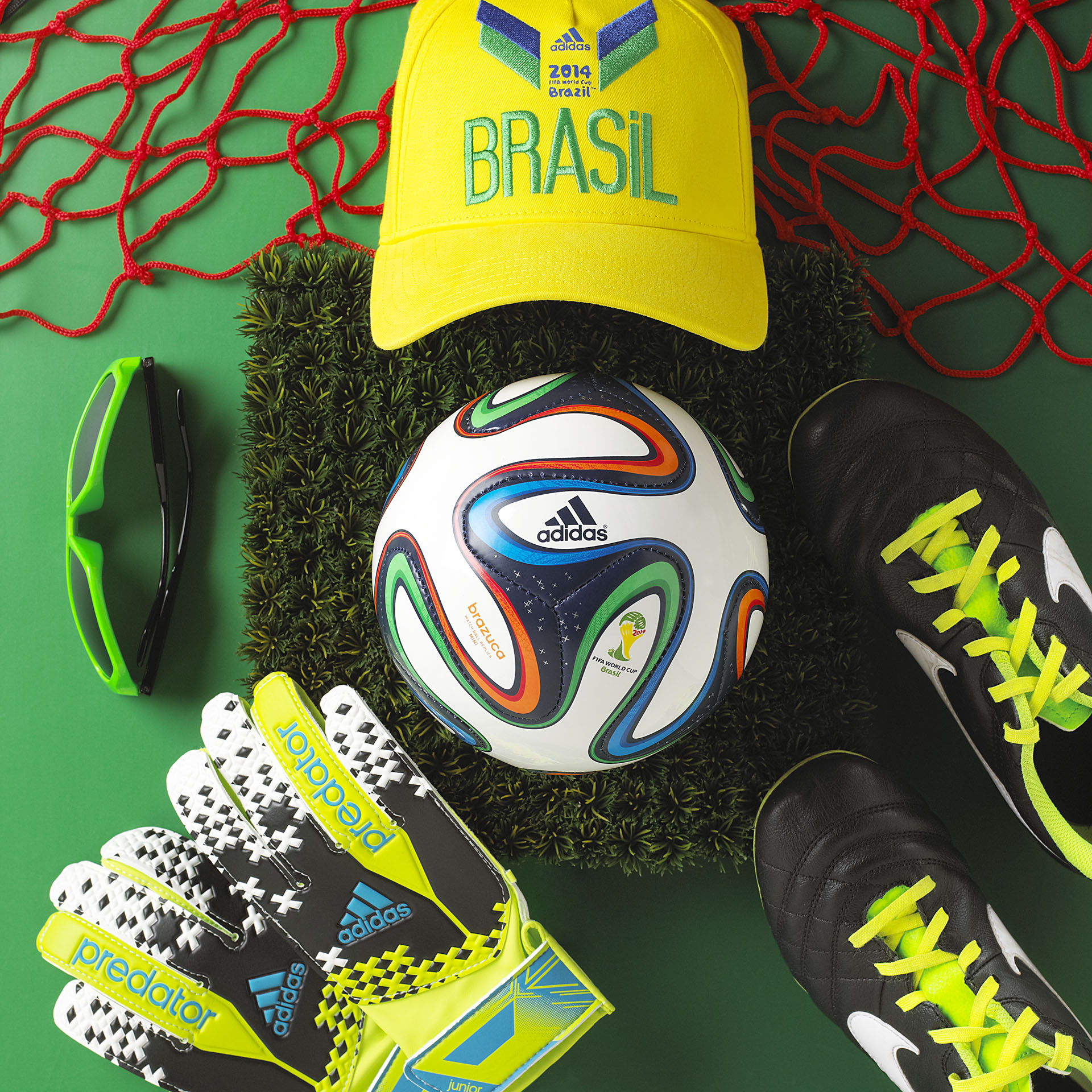 Studio141 inc portfolio styling creative sports flatlay