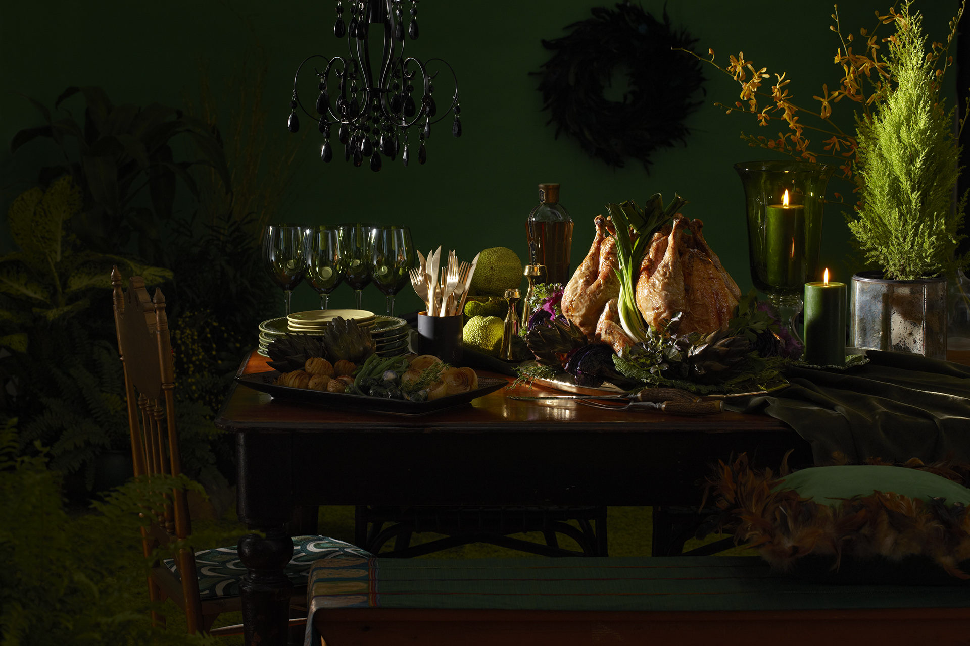 Studio141 inc portfolio styling creative turkey dinner