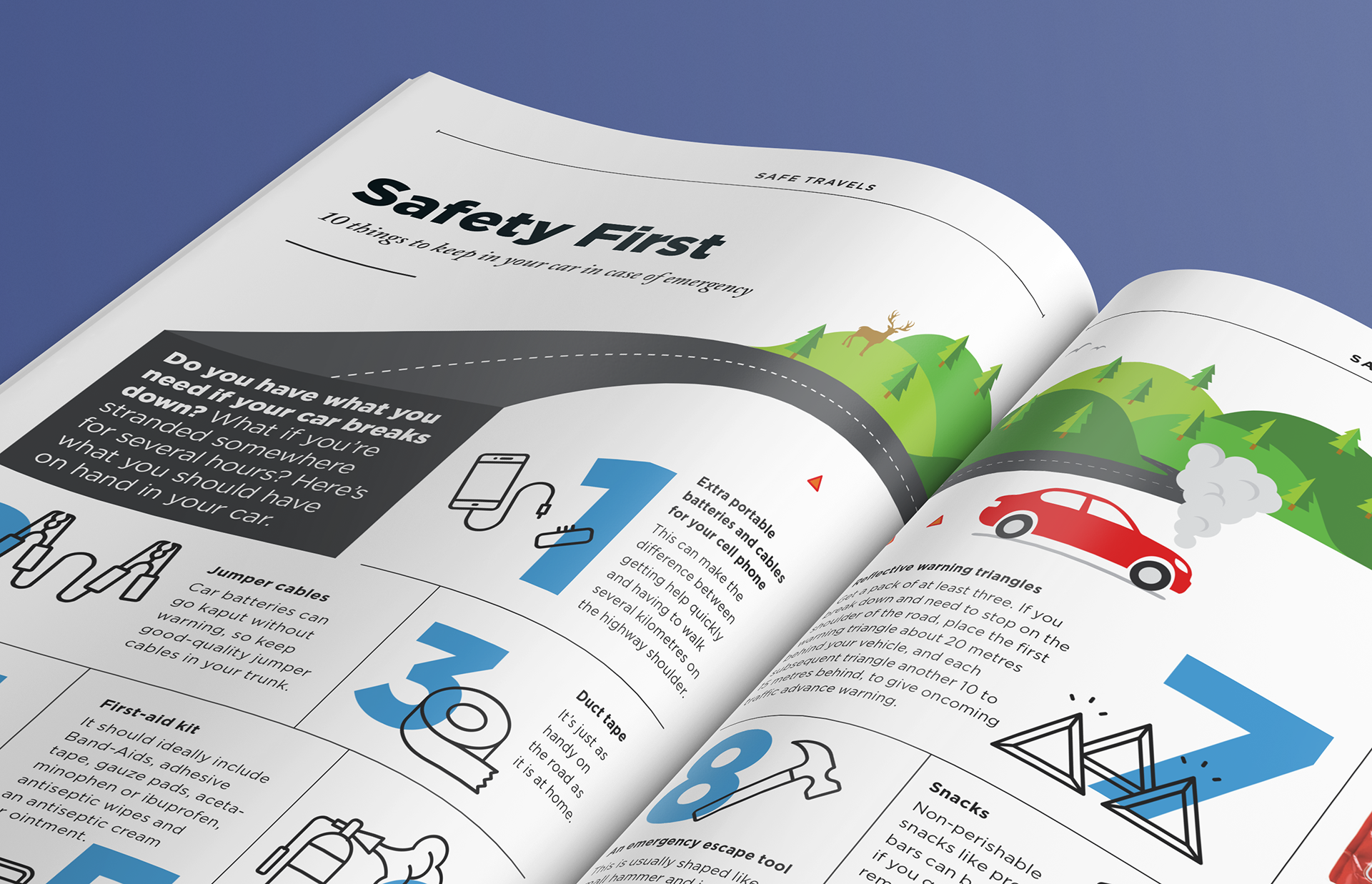 CAA Safe Travels special interest publication
