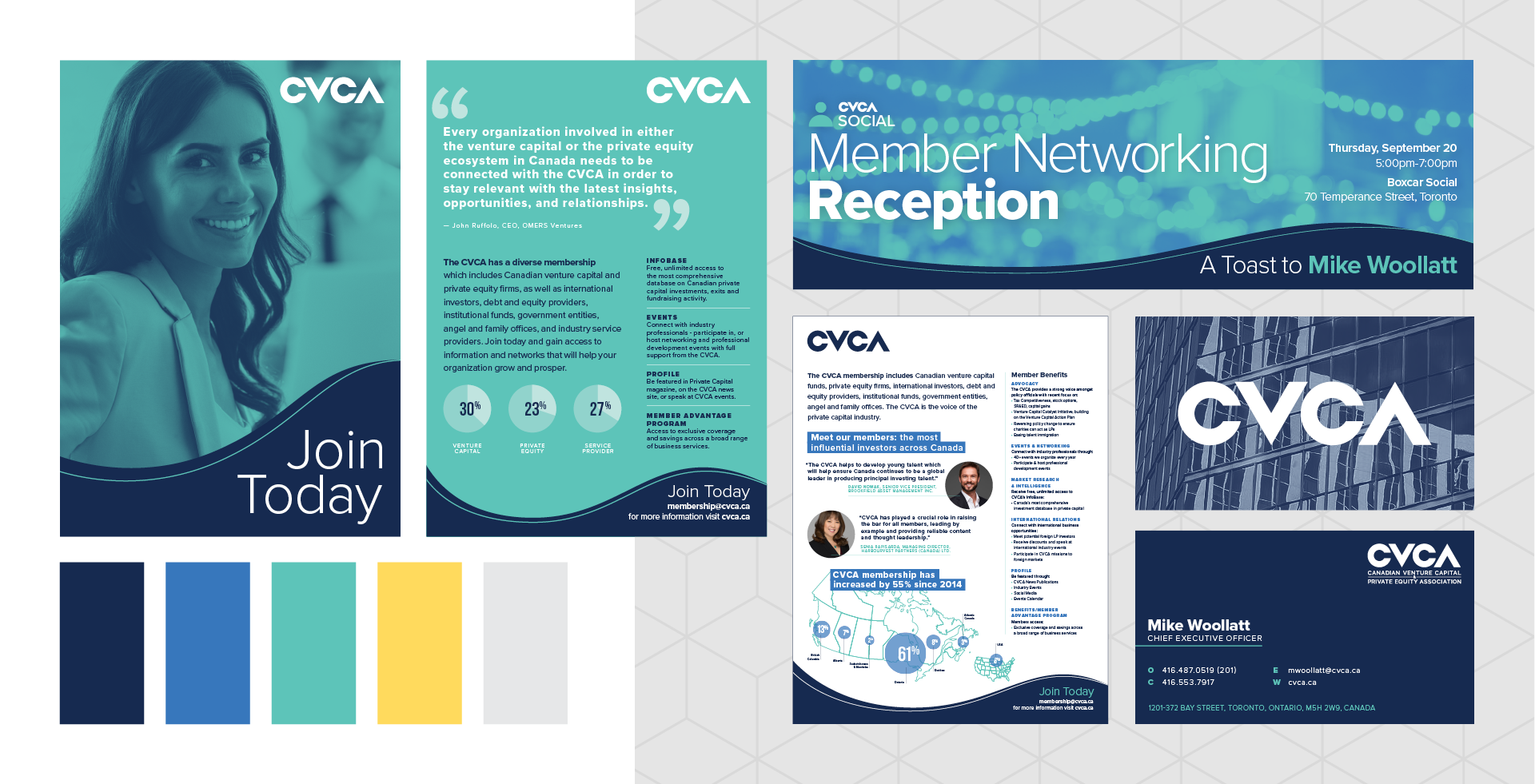 Studio 141 inc portfolio CVCA brand refresh