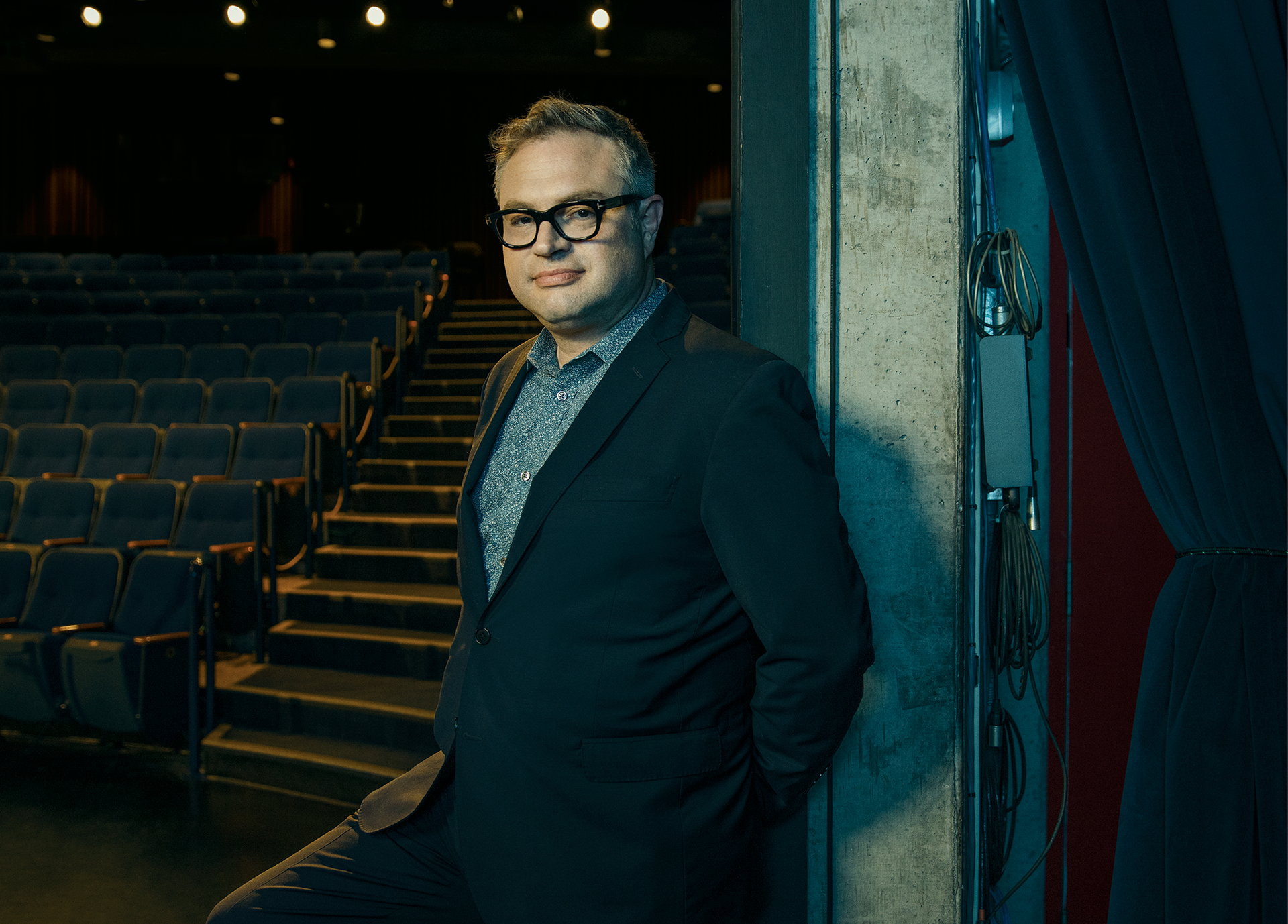 OCT Professionally Speaking magazine rebranded portrait Steven Page