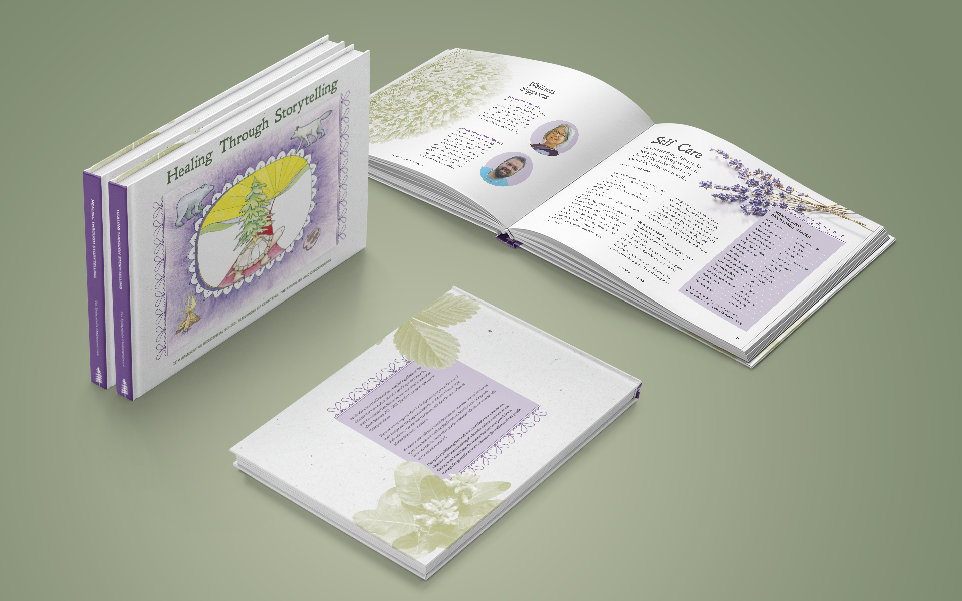 tsi tyonnheht onkwawen na healing through storytelling hardcover book design residential schools