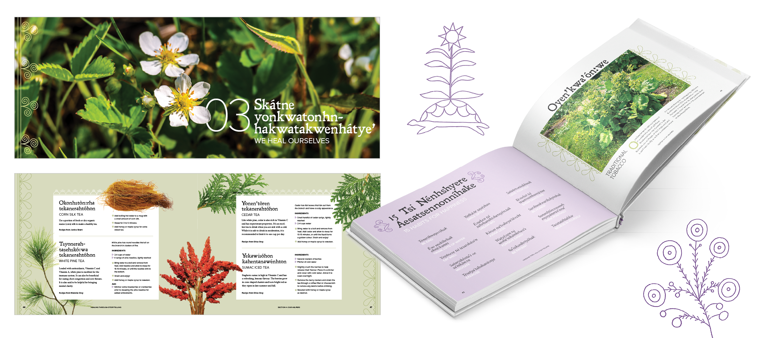 tsi tyonnheht onkwawen na healing through storytelling hardcover book design residential schools